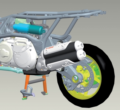 Reglage amortisseur gp 800