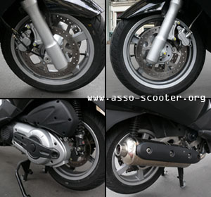 Satelis 500 cc : parties roulantes (JPEG)