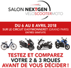 06 – 08 avril : 1er Salon NextGen Vélo, Scooter, Moto pour choisir son 2 ou 3 roues