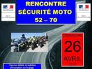 26 avril 2015 : rencontre sécurité moto