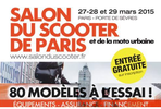 27 – 29 mars 2015 : Salon du Scooter et de la Moto Urbaine de Paris