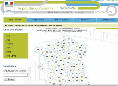 Prix des carburants