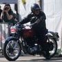 Coupes Moto Légende 2016 : BSA 350 B31, Annie Caruso