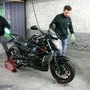 CleanBike : Xj6 prête au lavage