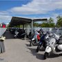 Musée Piaggio : Piaggio devant Piaggio