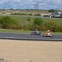 Supermoto Carole : début ligne droite