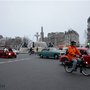 14ème Traversée de Paris 2014 : Solex et pompiers