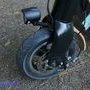 Essai Lab'Elle Veloce - guidon pliant : roue avant et fourche