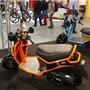 Eicma 2013 : IMF Industrie - Ptio orange aluminium gauche