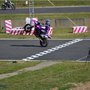 Supermoto Carole : accélération petite ligne droite