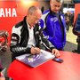 Salon Moto Légende 2012 : dédicaces Christian Sarron