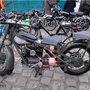 14ème Traversée de Paris 2014 : Nimbus Mod C Militaire 1934 - gauche