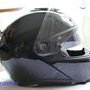 Essai HJC R-Pha 90 : ecran solaire abaissé