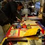 Salon Moto Légende 2014 : Zebracolor - traçage de filets - test client