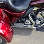 Essai Tri-Glide Ultra : repose-pieds passager et pilote