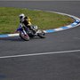 Supermoto Carole : sortie courbe après grande ligne droite