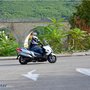 Essai Kymco MyRoad 700i : en action