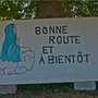 Madone des motards : bonne route