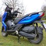 Essai Kymco K-Xct 125cc i : arrière gauche