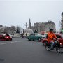 14ème Traversée de Paris 2014 : Solex et pompiers