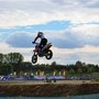 Supermoto Carole : partie terre plateau