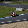 Supermoto Carole : sortie courbe après grande ligne droite