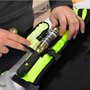 Eicma 2013 : Helite - défaire la cartouche