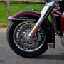 Essai Tri-Glide Ultra : roue avant gauche