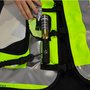 Eicma 2013 : Helite - mise en place de la cartouche