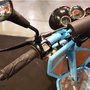 Eicma 2013 : IMF Industrie - Ptio bleu bois guidon réglable