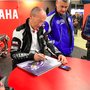 Salon Moto Légende 2012 : dédicaces Christian Sarron