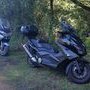 Randonnée Vendée 2015 : Bmw avec son Michel, T-Max sans son Olivier