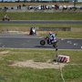 Supermoto Carole : petite ligne droite