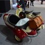 Artcurial - Rétromobile 2013 : Vespa Vna 1T 125cc avec side car de (...)