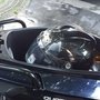 Essai comparatif trois roues : position du casque sur le 350S