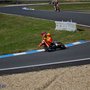 Supermoto Carole : sortie courbe après grande ligne droite
