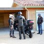 Aubenas-Pontedera : départ avec Grançois, Emmanuel, Jean-Marc
