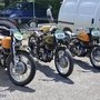 Coupes Moto Légende 2012 : deux Harley 750 WR de 1943, et de 1938