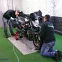 CleanBike : séchage et finition