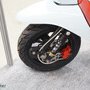 Jpms 2015 Skyteam : scooter Scomadi -détail roue avant