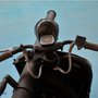 Musée Piaggio : Vespa TAP (Truppe Aero Portate) de 1956, 150cc