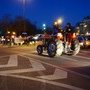 15ème traversée de Paris 2015 : départ des tracteurs