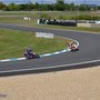 Supermoto Carole : courbe avant petite ligne droite