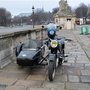 14ème Traversée de Paris 2014 : Bmw side-car