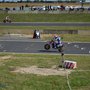 Supermoto Carole : petite ligne droite
