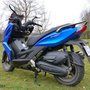 Essai Kymco K-Xct 125cc i : arrière gauche