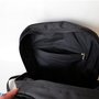 Sac à Dos Marron Rouge : pochette à fermeture