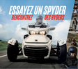 Spyder : 24 étapes d'essais modèles 2018, Spyder Tour
