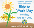 18 juin 2012 : ride to work - travail à deux roues