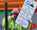 Londres : stationnement deux roues payant légal